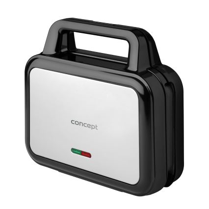 Concept SV3070 - Toster XXL 4u1 900W/230V crna/nehrđajući