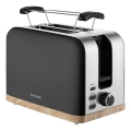 Concept TE2016 - Toster s dva utora i rešetkom za podgrijavanje 930W/230V crna