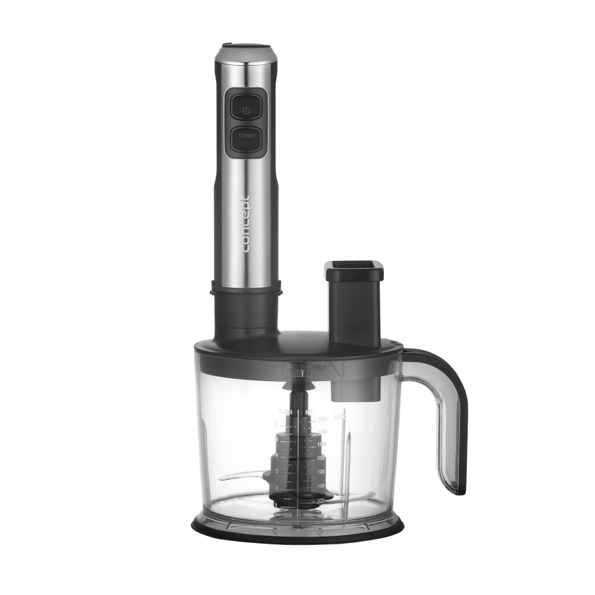 Concept TM5500 - Štapni mikser s priborom 1500W/230V crna/nehrđajući