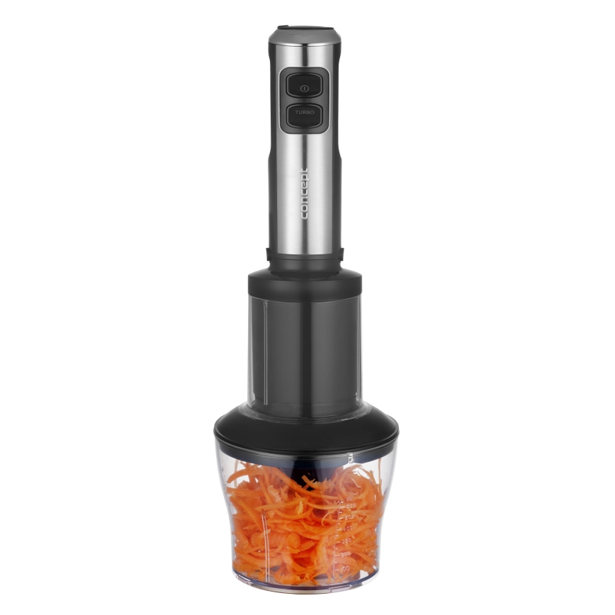 Concept TM5500 - Štapni mikser s priborom 1500W/230V crna/nehrđajući