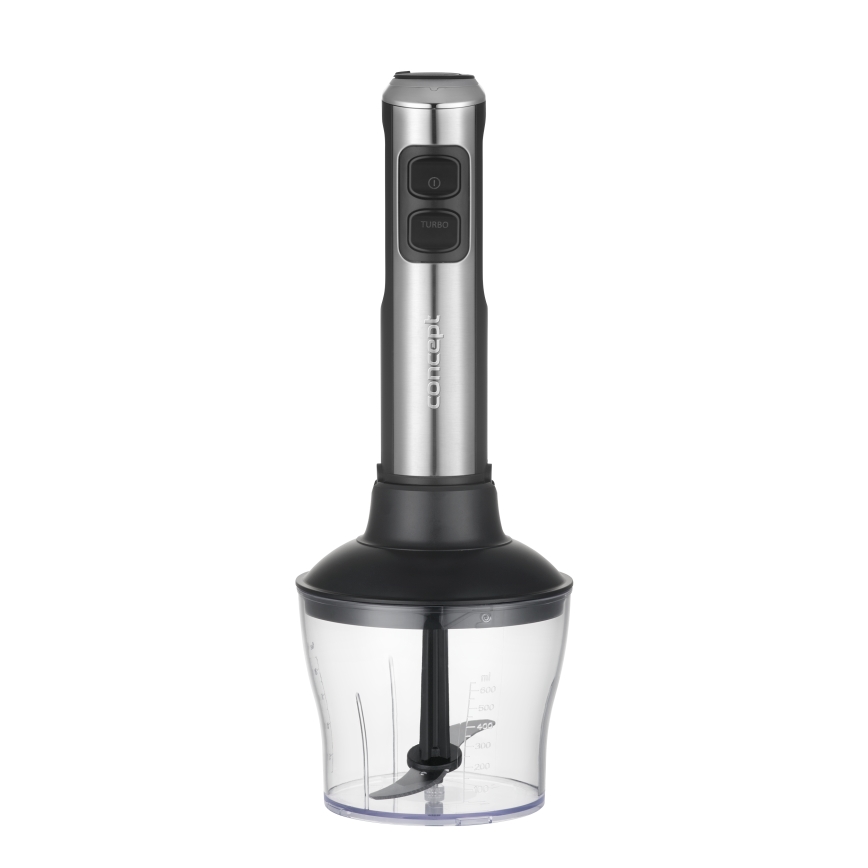 Concept TM5520 - Štapni mikser s priborom 1500W/230V crna/nehrđajući