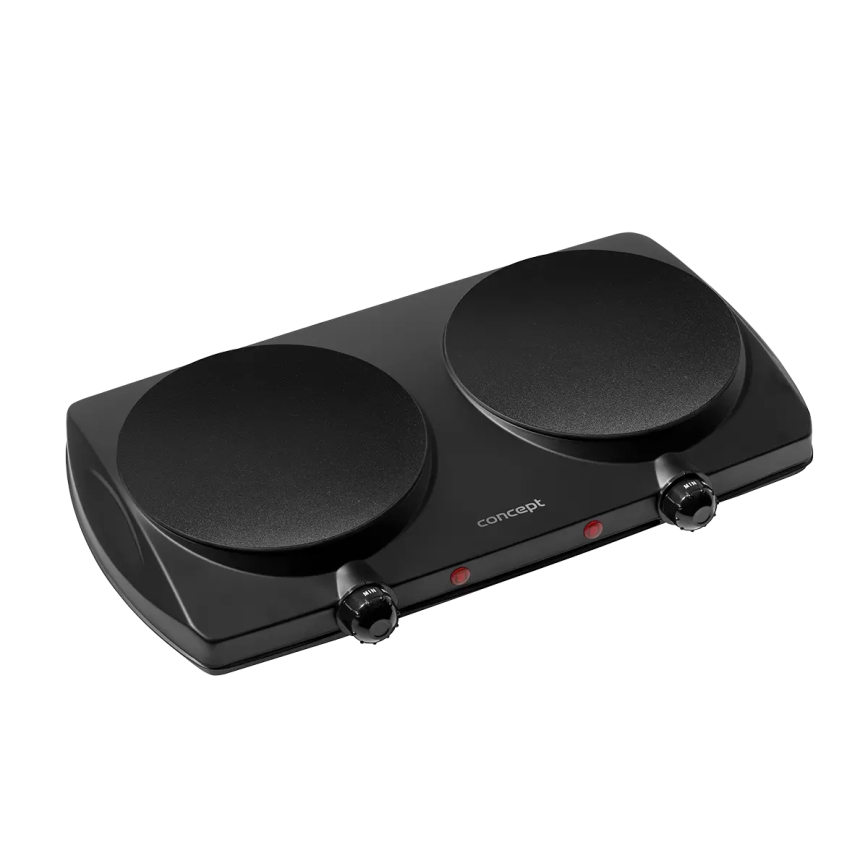Concept VE3060 - Kuhalo s dvije ploče 2500W/230V crno