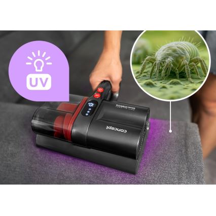 Concept VP2000 - Ručni antibakterijski usisavač s UV-C lampom LUMISTAR 120W/11,1V