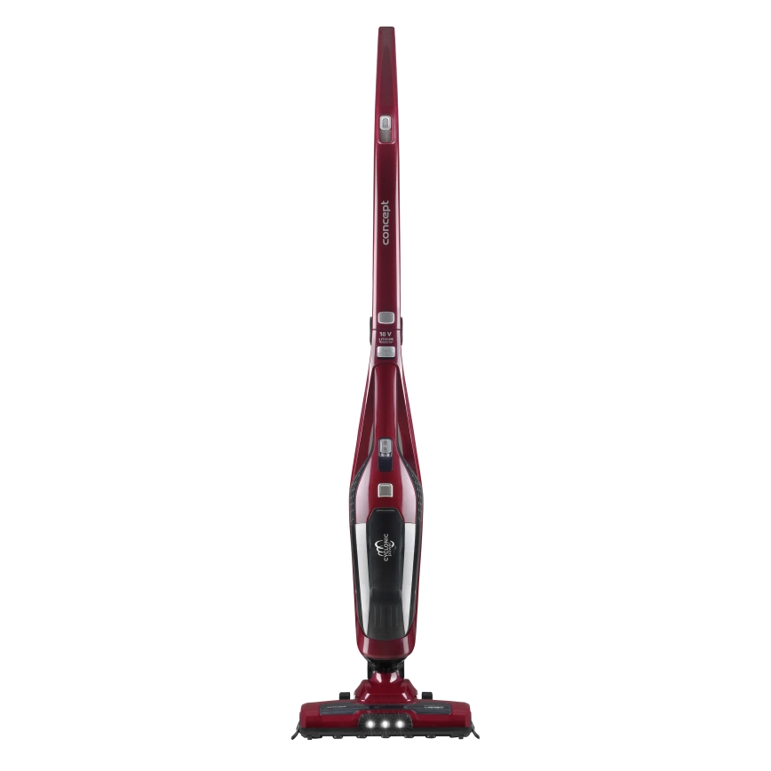 Concept VP4136 - Bežični štapni usisavač 2 u 1 100W/22,2V 2200 mAh crvena