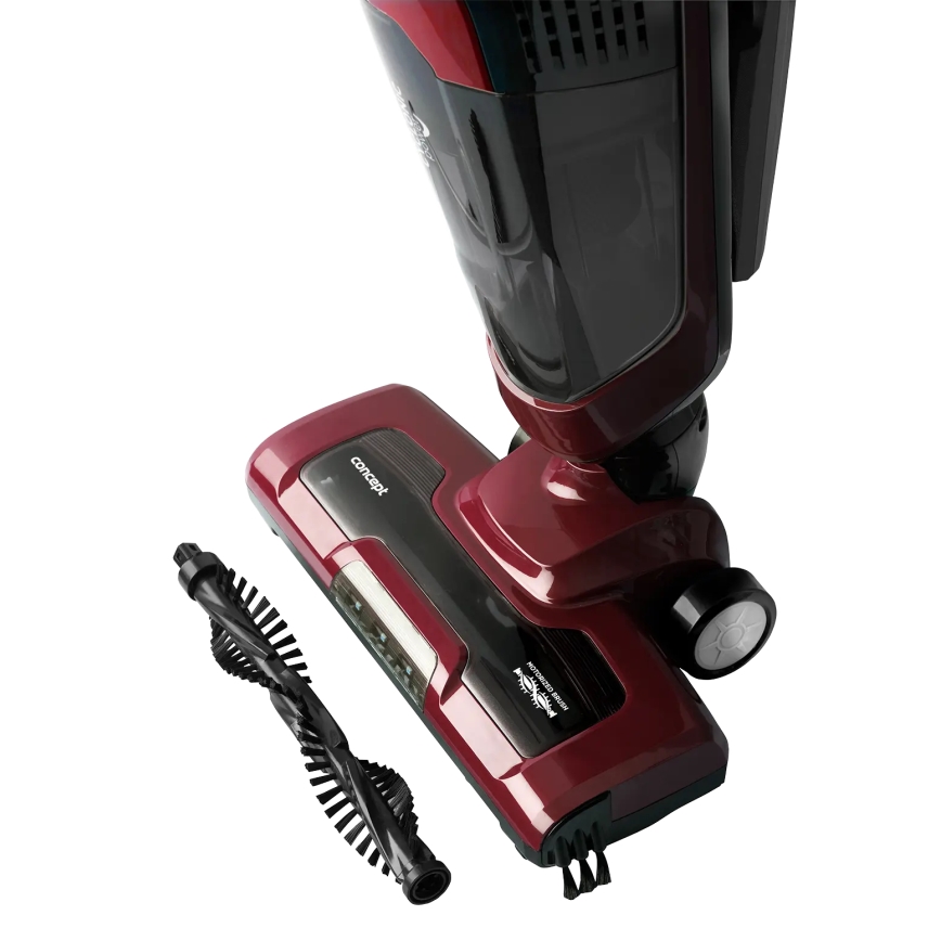 Concept VP4136 - Bežični štapni usisavač 2 u 1 100W/22,2V 2200 mAh crvena