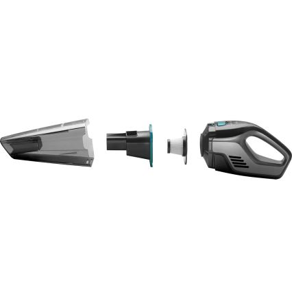 Concept VP4350 - Ručni usisavač za mokro i suho RISER 50W/7,4V 2200 mAh crne boje