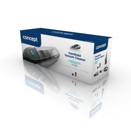 Concept VP4350 - Ručni usisavač za mokro i suho RISER 50W/7,4V 2200 mAh crne boje