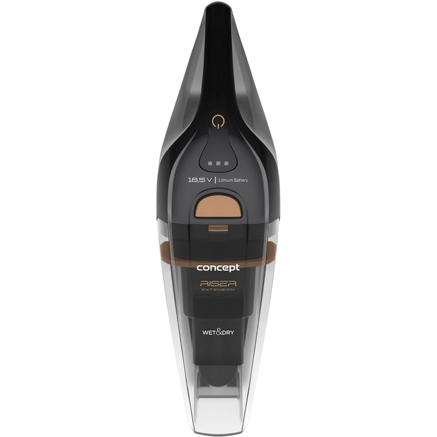 Concept VP4353 - Ručni usisivač WET & DRY RISER EXTENSION 110W/18,5V 2200 mAh crna