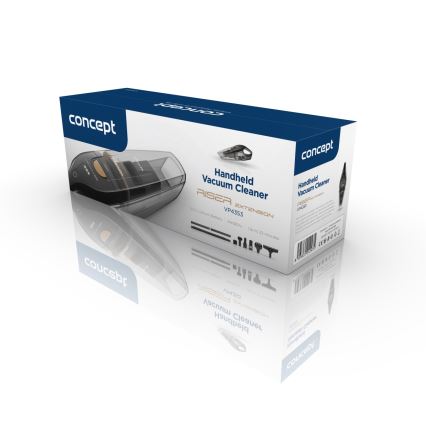 Concept VP4353 - Ručni usisivač WET & DRY RISER EXTENSION 110W/18,5V 2200 mAh crna