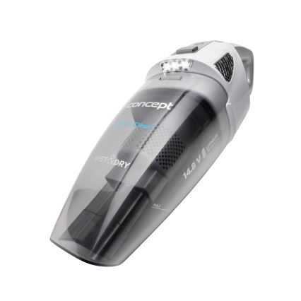Concept VP4370 - Ručni usisivač WET & DRY PERFECT CLEAN 90W/14,8V 2200 mAh bijela