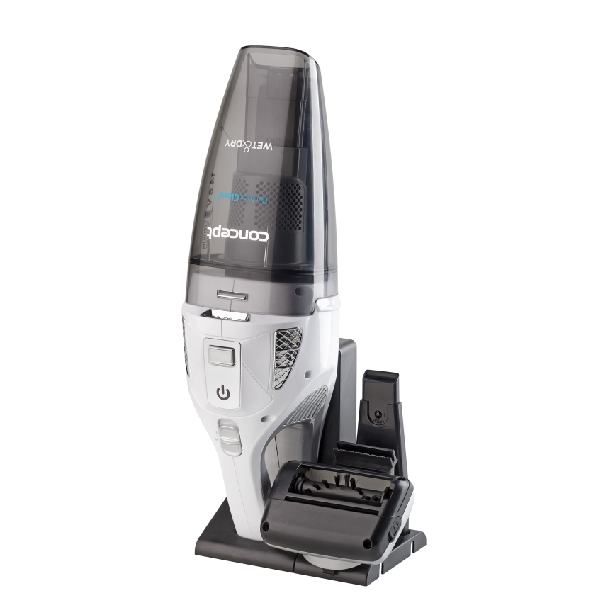Concept VP4370 - Ručni usisivač WET & DRY PERFECT CLEAN 90W/14,8V 2200 mAh bijela