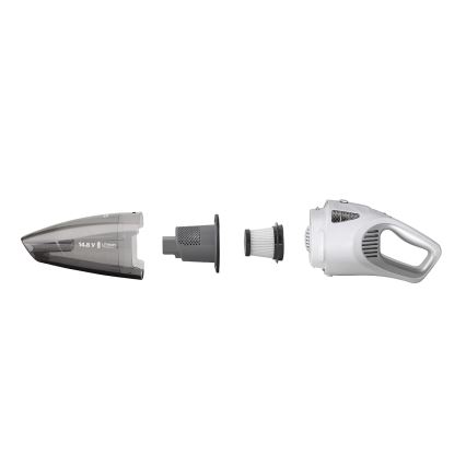 Concept VP4370 - Ručni usisivač WET & DRY PERFECT CLEAN 90W/14,8V 2200 mAh bijela