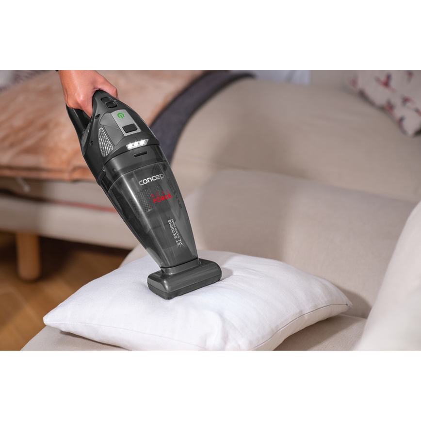 Concept VP4380 - Ručni usisavač REAL FORCE 110W/18,5V 2200 mAh crni