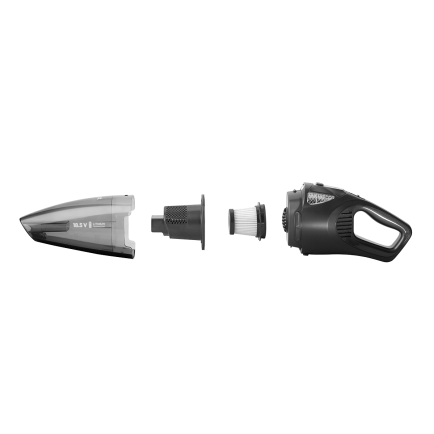 Concept VP4380 - Ručni usisavač REAL FORCE 110W/18,5V 2200 mAh crni