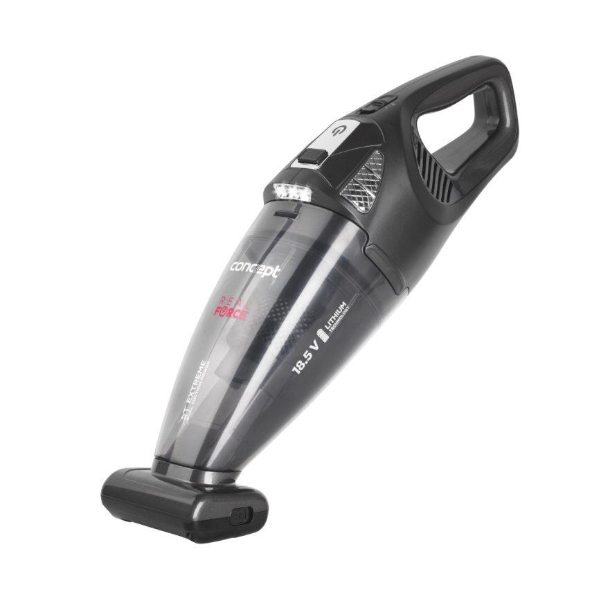 Concept VP4380 - Ručni usisivač REAL FORCE 110W/18,5V 2200 mAh crna