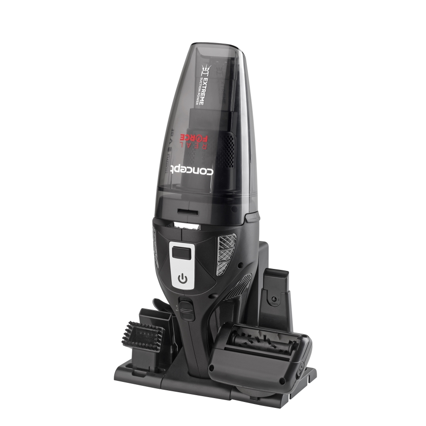 Concept VP4380 - Ručni usisivač REAL FORCE 110W/18,5V 2200 mAh crna