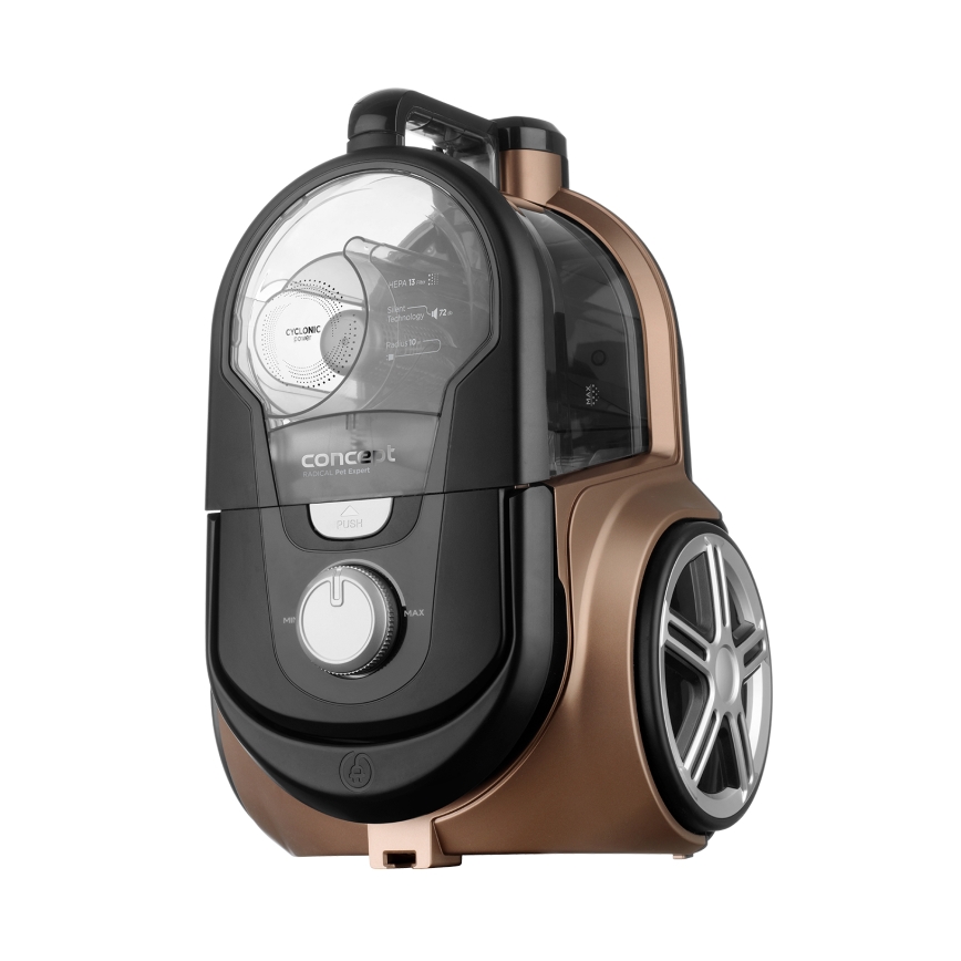 Concept VP5240N - Usisivač bez vrećice 4A RADICAL PET EXPERT 2,5 l 800W/230V bronca