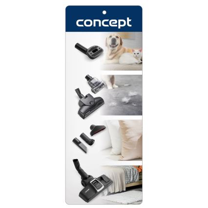Concept VP5240N - Usisivač bez vrećice 4A RADICAL PET EXPERT 2,5 l 800W/230V bronca
