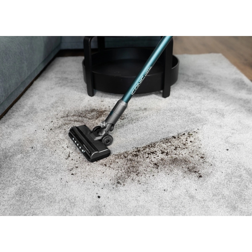 Concept VP6045 - Štapni ručni usisavač 2 u 1 ICONIC SUCTION PRO 450W/29,6V 2500 mAh plava