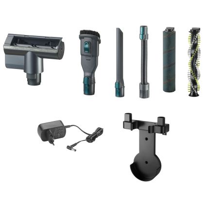 Concept VP6045 - Štapni ručni usisavač 2 u 1 ICONIC SUCTION PRO 450W/29,6V 2500 mAh plava