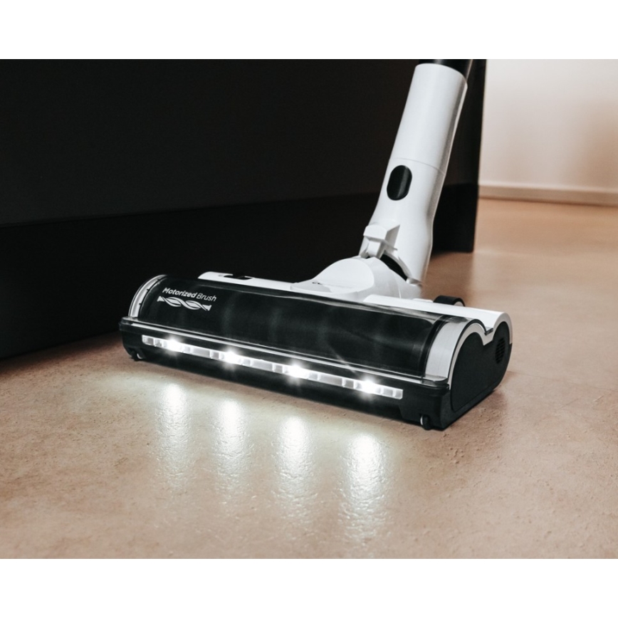 Concept VP6125 - Štapni i ručni usisavač 2 u 1 ICONIC Comfort Telescope 400 W/29,6 V 2000 mAh bijela