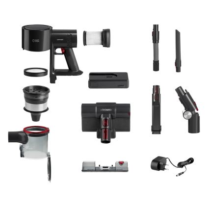 Concept VP6300 - Štapni usisavač 5 u 1 ULTIMATE COMPLETE PRO 500W/25,9V 2500 mAh crna