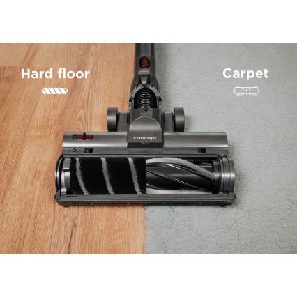 Concept VP6310 - Štapni usisavač 3u1 ULTIMATE COMPLETE LIGHT 420W/25,9V 2200 mAh crna