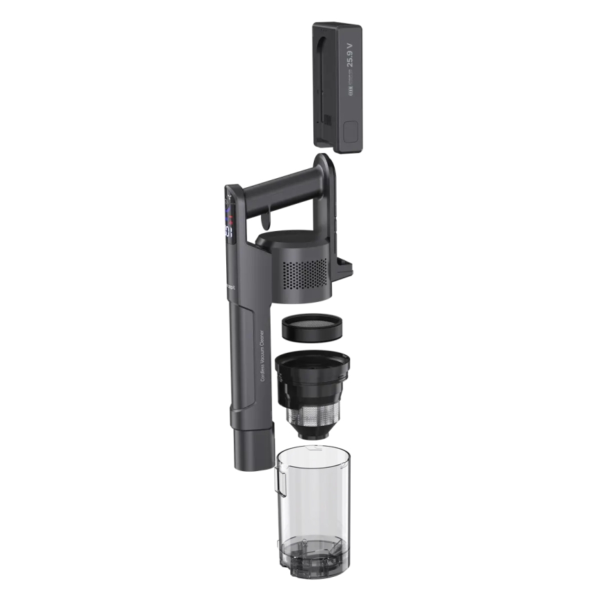 Concept VP6310 - Štapni usisavač 3u1 ULTIMATE COMPLETE LIGHT 420W/25,9V 2200 mAh crna