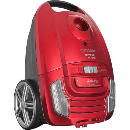 Concept VP8224 - Usisivač s vrećicom REFRESH CAR&PET 3,5 l 700W/230V crvena