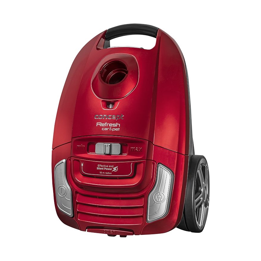 Concept VP8224 - Usisivač s vrećicom REFRESH CAR&PET 3,5 l 700W/230V crvena