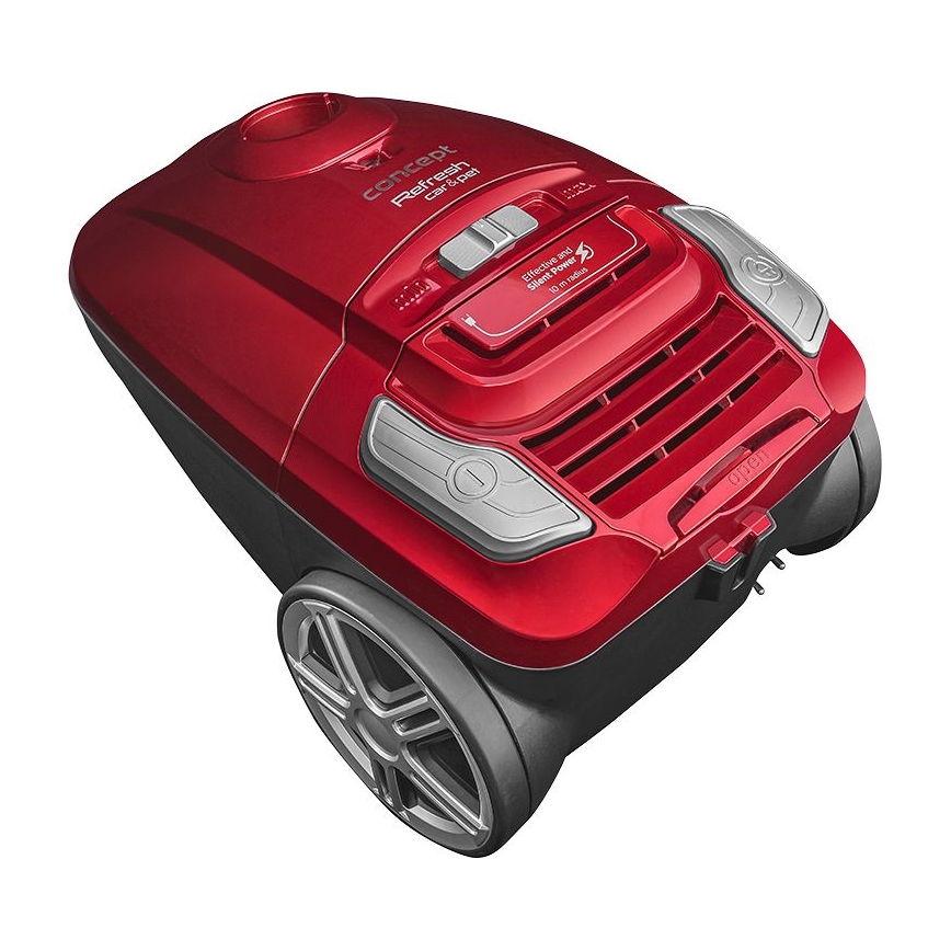 Concept VP8224 - Usisivač s vrećicom REFRESH CAR&PET 3,5 l 700W/230V crvena