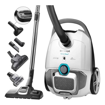 Concept VP8291 - Usisavač s vrećicom PERFECT CLEAN PET EXPERT 700W/230V bijela