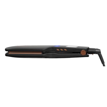 Concept VZ6010 - Parna pegla za kosu s LED zaslonom ELITE STEAM BOOST 54W/230V crna