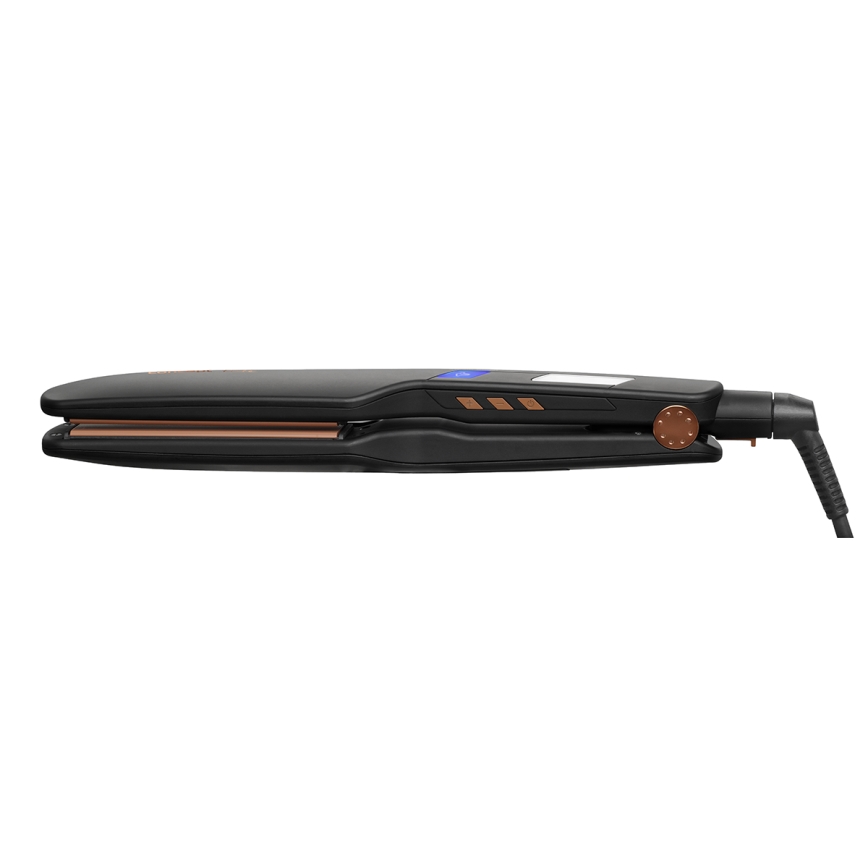 Concept VZ6010 - Parna pegla za kosu s LED zaslonom ELITE STEAM BOOST 54W/230V crna