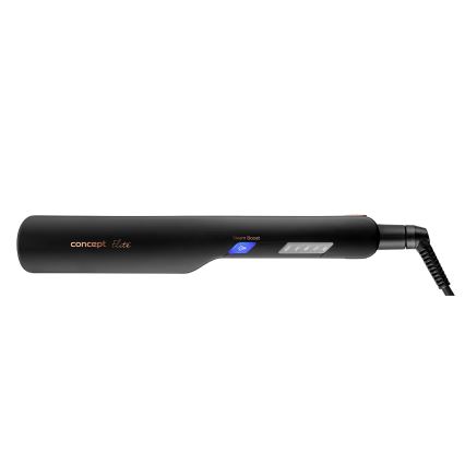 Concept VZ6010 - Parna pegla za kosu s LED zaslonom ELITE STEAM BOOST 54W/230V crna