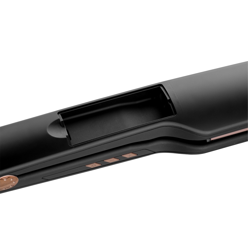 Concept VZ6010 - Parna pegla za kosu s LED zaslonom ELITE STEAM BOOST 54W/230V crna
