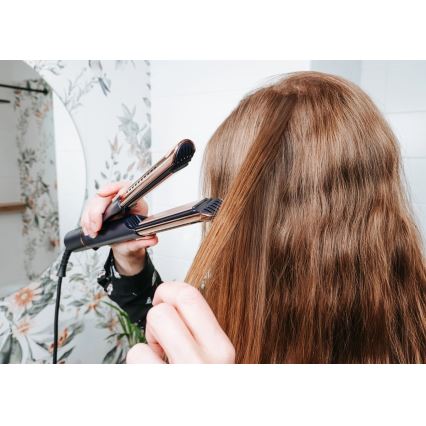 Concept VZ8100 - Ispravljač za kosu PROFI CARE 60W/230V plava/zlatna