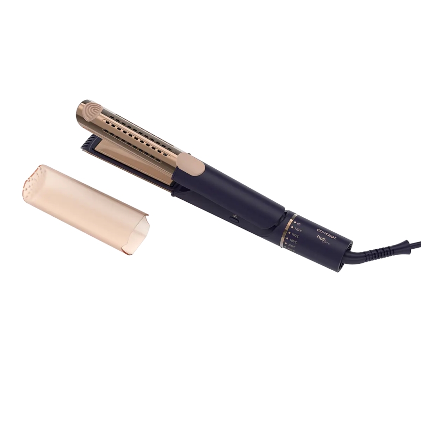 Concept VZ8100 - Ispravljač za kosu PROFI CARE 60W/230V plava/zlatna