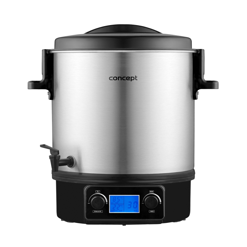 Concept ZH0040 - Lonac za konzerviranje 27 l 2000W/230V nehrđajući/crna