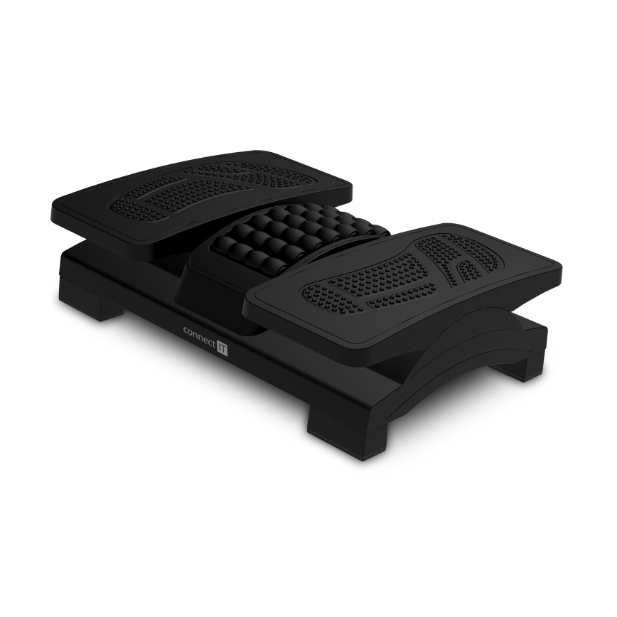 CONNECT IT CFH-4105-BK - Podesiva podloga za noge, crna