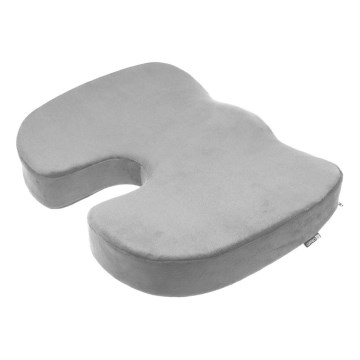 CONNECT IT CFH-5290-GY - Anatomski jastuk za stolicu siva