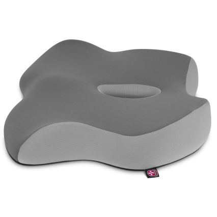 CONNECT IT CFH-5901-GY - Anatomski jastuk za stolicu siva