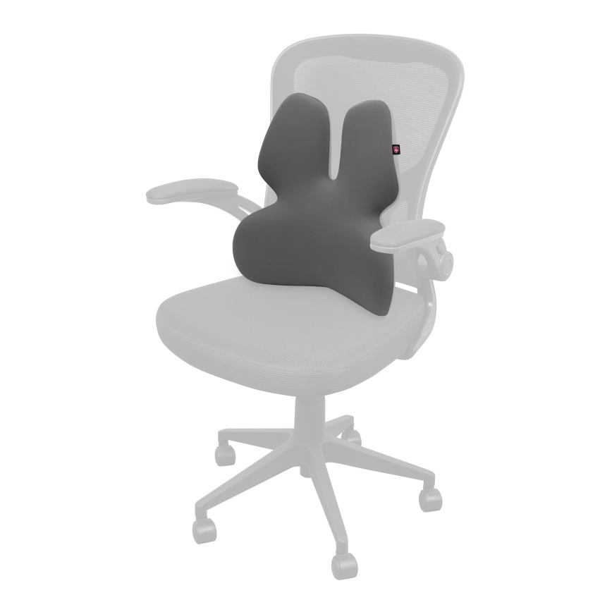CONNECT IT CFH-5902-GY - Lumbalni oslonac za stolicu siva