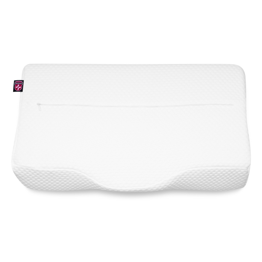 CONNECT IT CFH-6020-WH - Anatomski jastuk Taurus bijeli