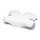 CONNECT IT CFH-6030-WH - Anatomski jastuk Virgo bijela/siva