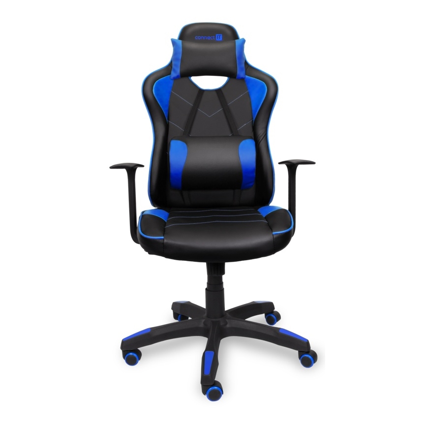 CONNECT IT CGC-0700-BL - Gaming stolica LeMans Pro crna/plava