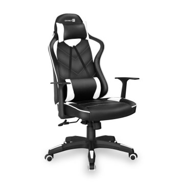 CONNECT IT CGC-0700-WH - Gaming stolica LeMans Pro crna/bijela