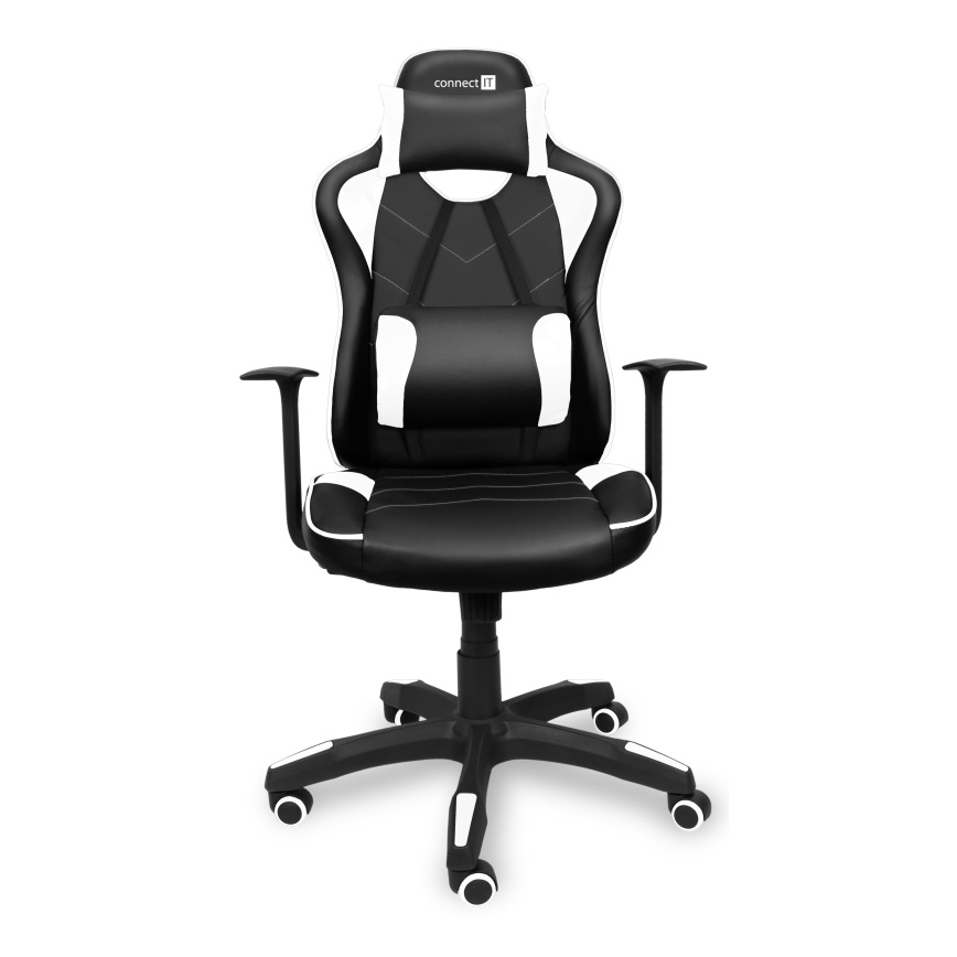 CONNECT IT CGC-0700-WH - Gaming stolica LeMans Pro crna/bijela