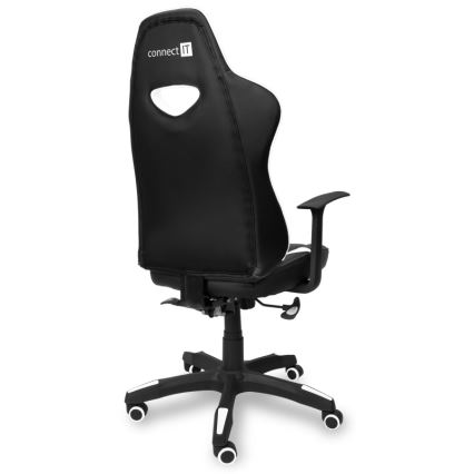 CONNECT IT CGC-0700-WH - Gaming stolica LeMans Pro crna/bijela