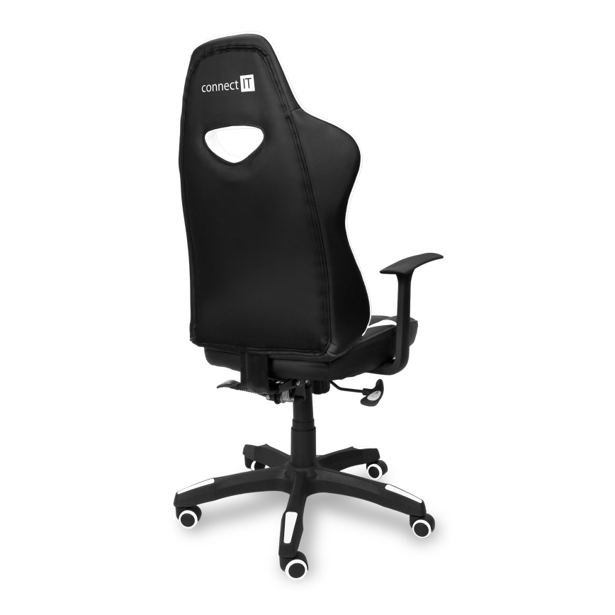 CONNECT IT CGC-0700-WH - Gaming stolica LeMans Pro crna/bijela